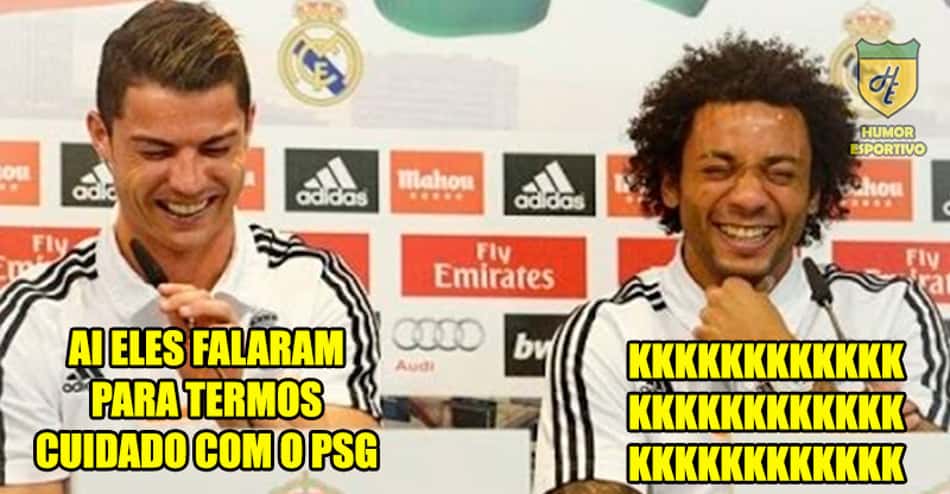 Zoeira na web! Veja memes da classificação do Real Madrid sobre o PSG