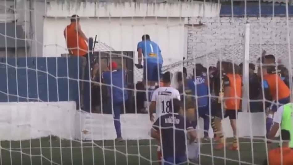 Agressão Futebol Argentino
