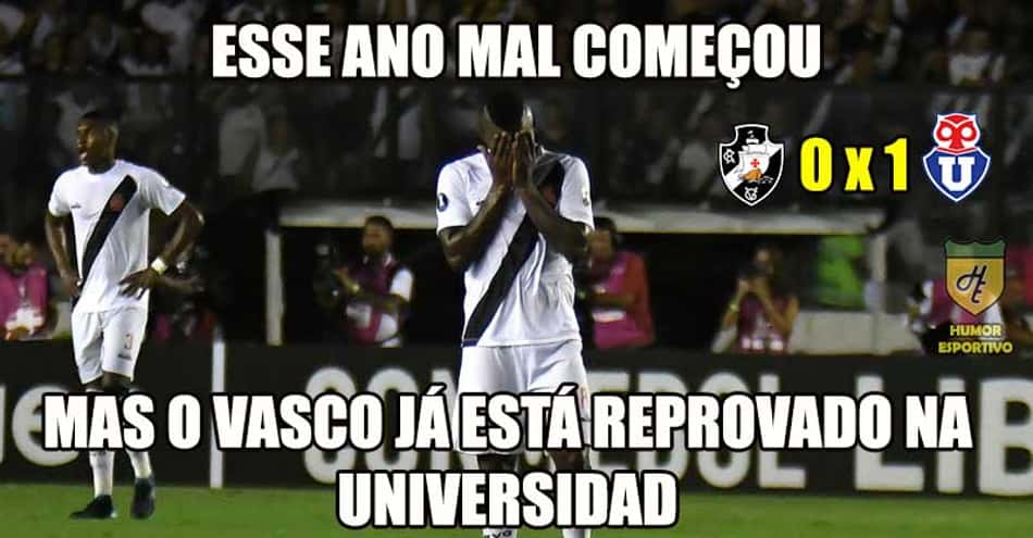 Internet não perdoa derrota do Vasco na Libertadores; veja memes