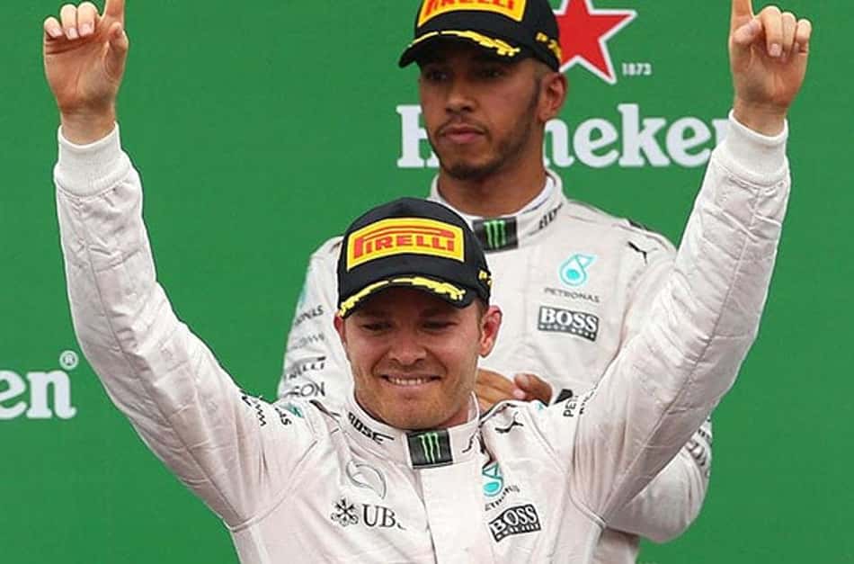 "Eu acho que foi 100% culpa do Sebastian", diz Rosberg sobre batida entre Vettel e Hamilton em Monza