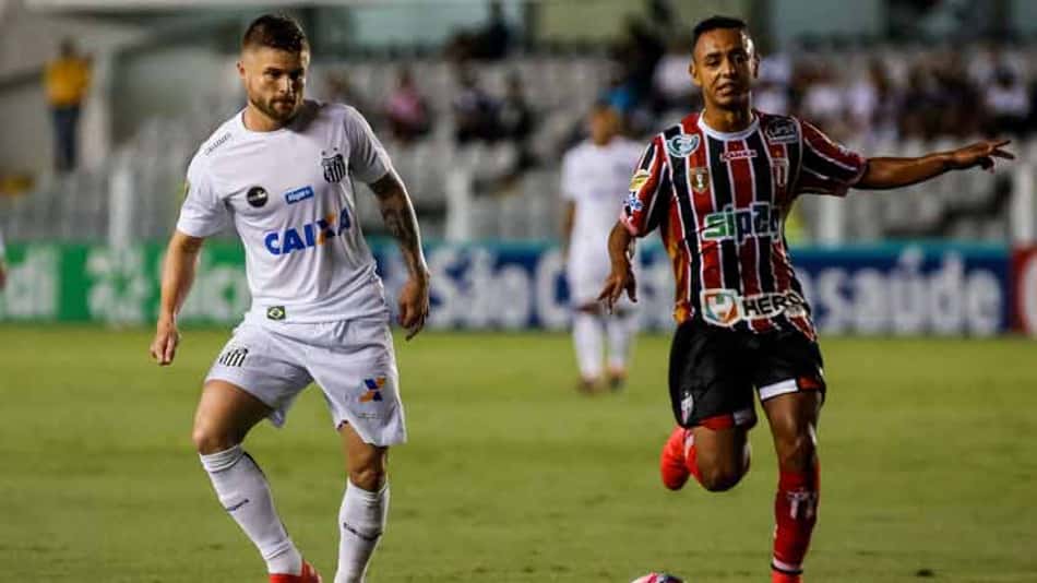 Santos x Botafogo-SP