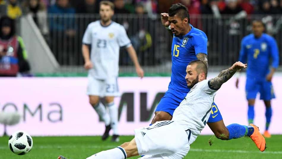 Com boa atuação no segundo tempo, o Brasil bateu a Rússia por 3 a 0 em amistoso na casa do adversário. Miranda, Philippe Coutinho e Paulinho balançaram a rede. Willian também se destacou. Veja as notas para a Seleção - Por Mário Boechat (marioboechat@lancenet.com.br)