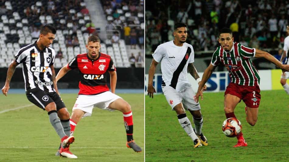 Botafogo x Flamengo / Fluminense x Vasco