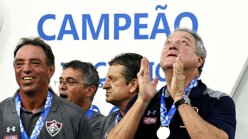 'Vitória da alma', exalta Abel Braga depois de conquista da Taça Rio