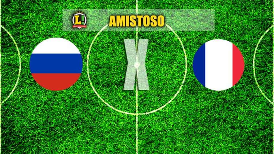 Montagem Rússia x França