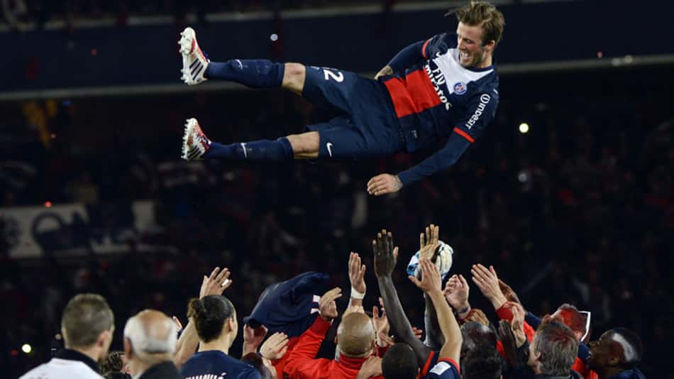 VÍDEO: Relembre os melhores momentos de Beckham pelo PSG