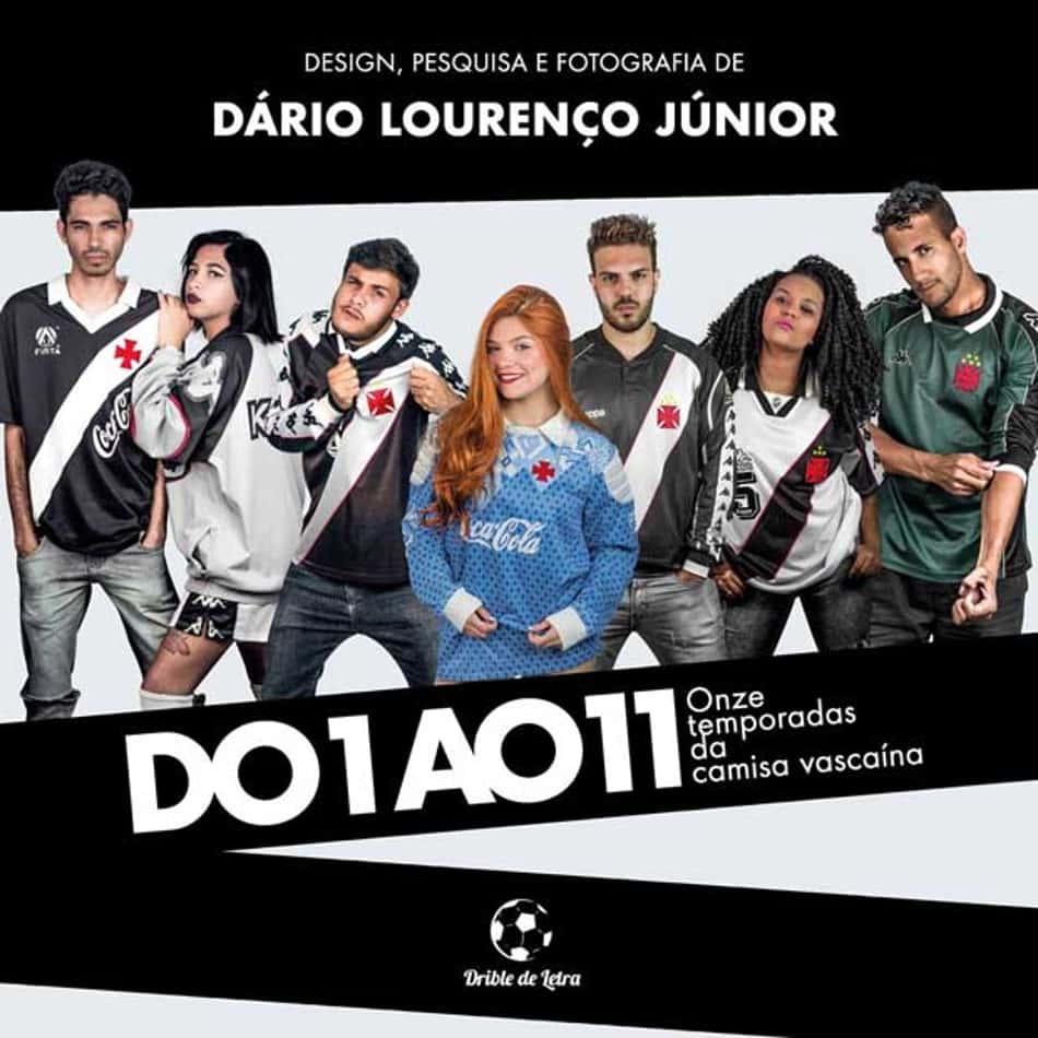 'Do 1 ao 11': livro conta história de uniformes de era de ouro do Vasco