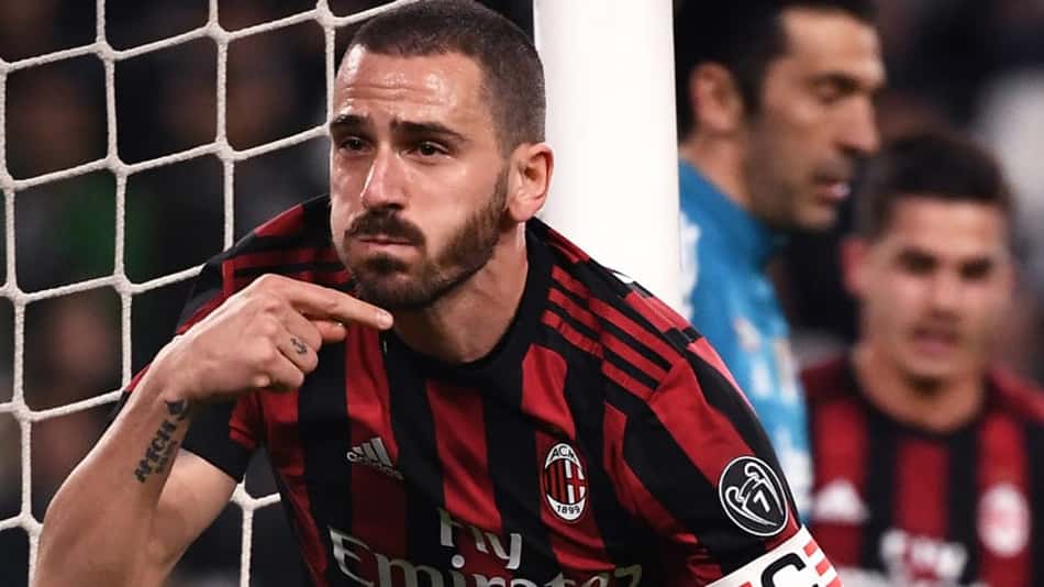 Bonucci celebra gol contra a Juventus após vaias: 'Mudaram minha cabeça'