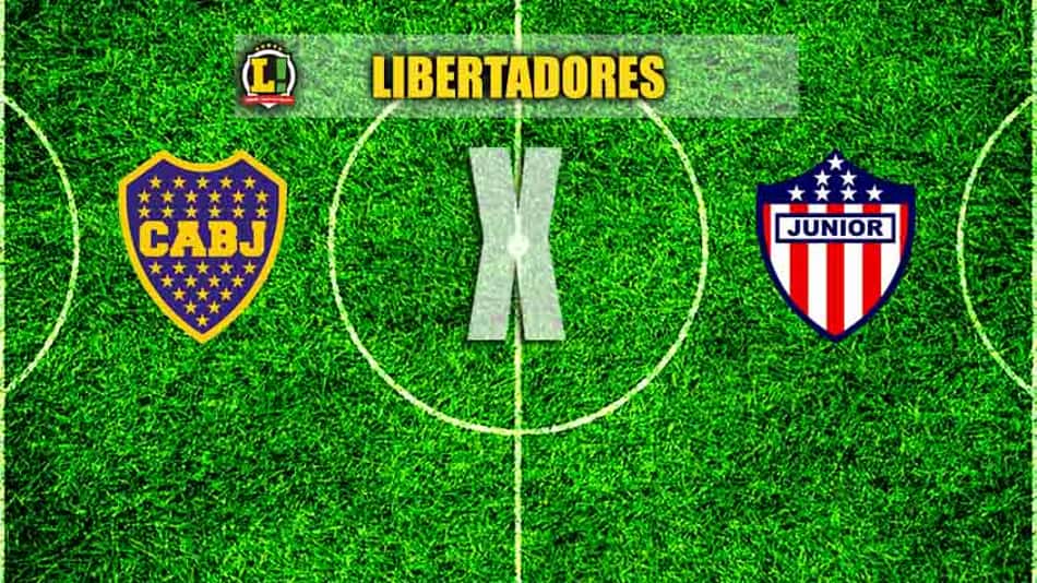 Boca Juniors e Junior Barranquilla medem forças na La Bombonera