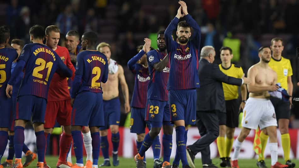 Barcelona x Roma