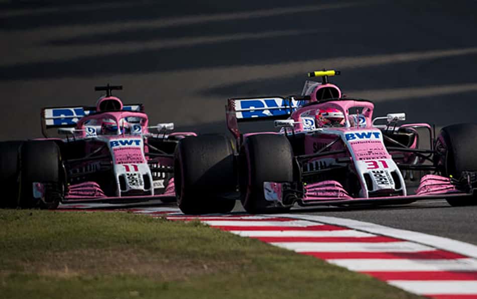 Perez afirma que Ocon foi melhor nas qualificações, mas que seu ritmo de corrida era mais forte