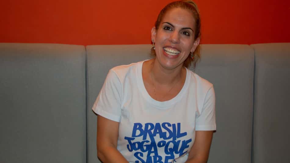 Gaby de Saboya é uma das candidatas do 'Narra quem sabe'