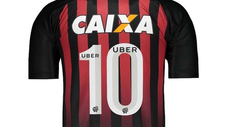Atlético-PR amplia parceria com a Uber e terá a marca no uniforme
