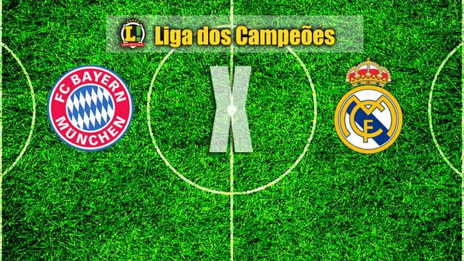 Duelo de gigantes! Bayern e Real fazem confronto dos favoritos