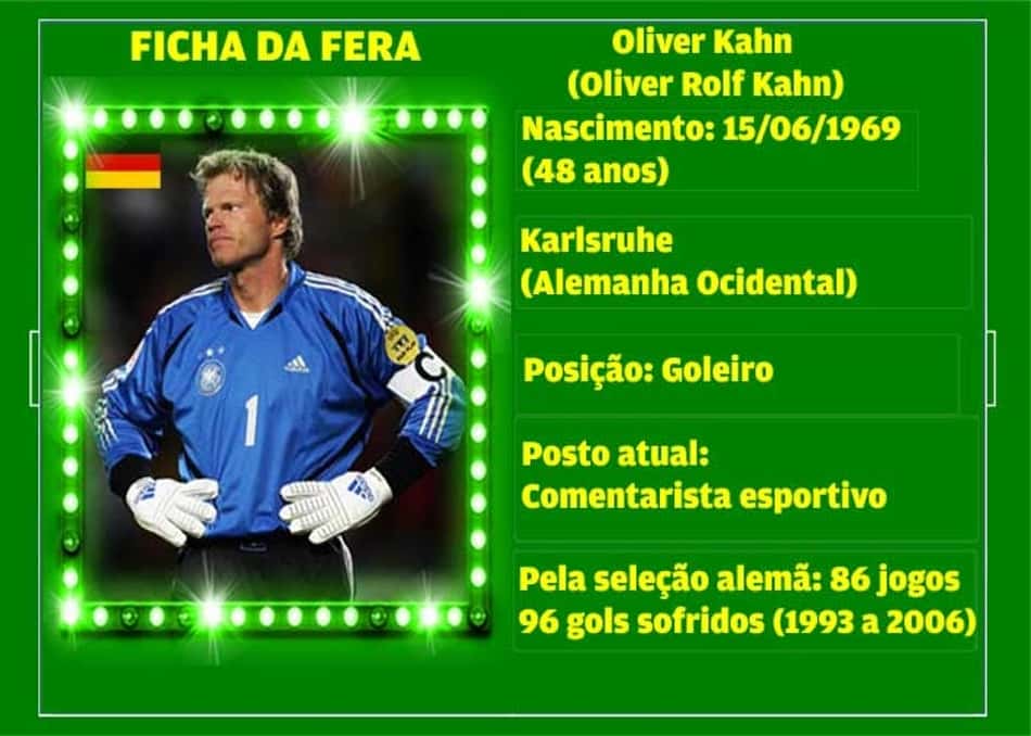 O cara da Copa - Oliver Kahn