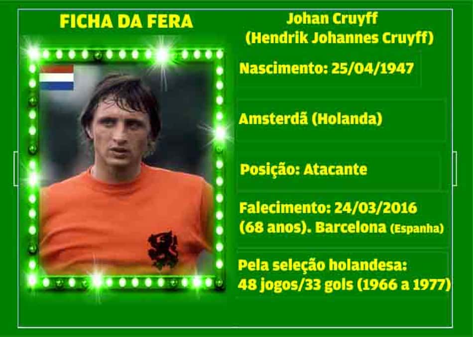 O cara da Copa - Johan Cruyff