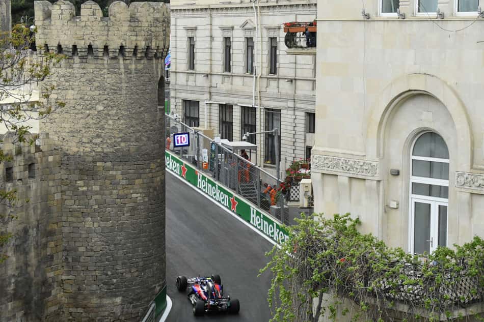 Brendon Hartley - Toro Rosso - F1 Baku