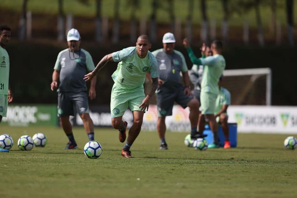 Chapecoense se prepara para amistoso contra San Lorenzo