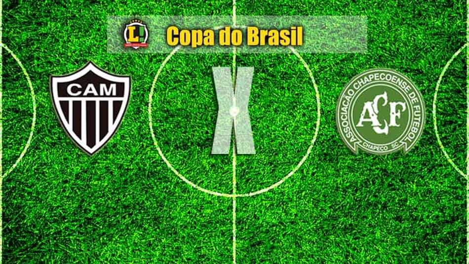 Atlético-MG e Chapecoense medem forças pelas oitavas da Copa do Brasil