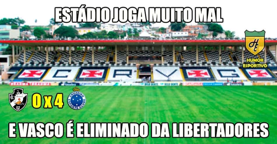 Goleado e eliminado, Vasco sofre com zoações; veja memes