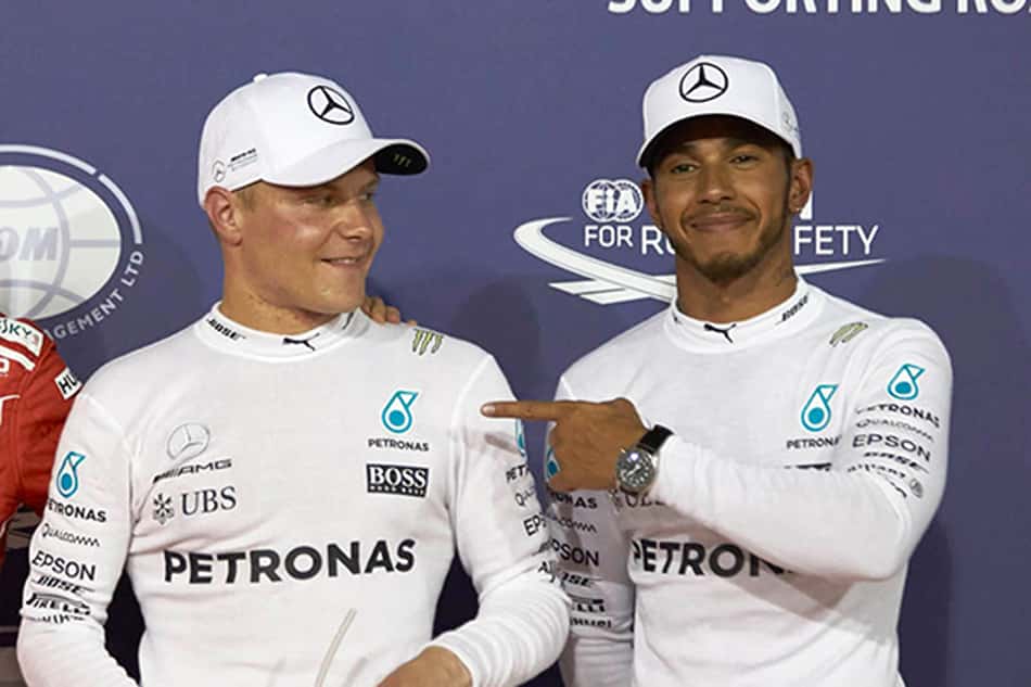 Bottas está disposto a ajudar Hamilton na conquista do mundial de 2018