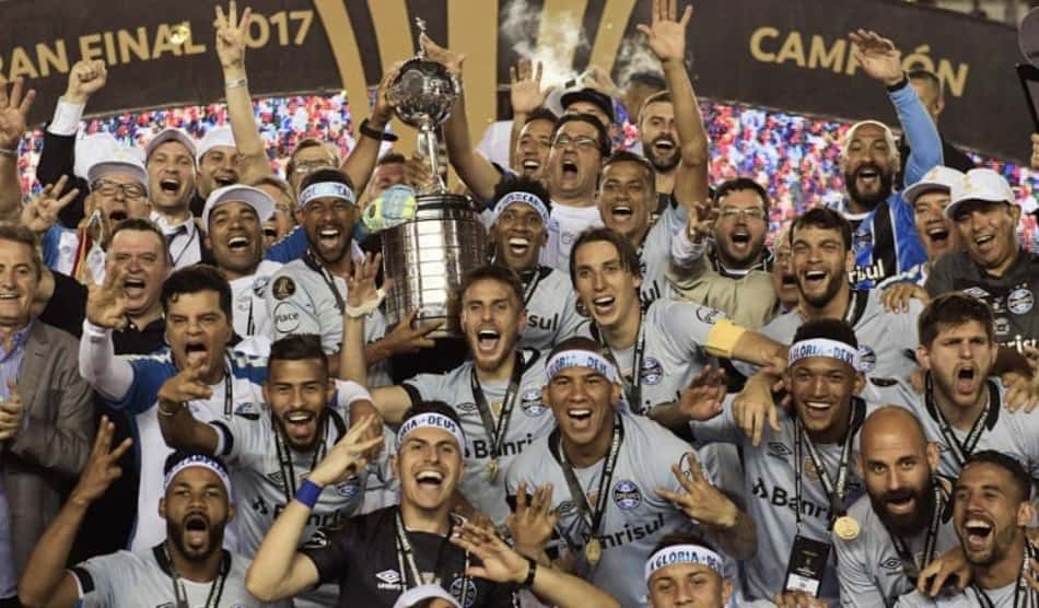Grêmio divulga a lista de inscritos para jogar a Libertadores