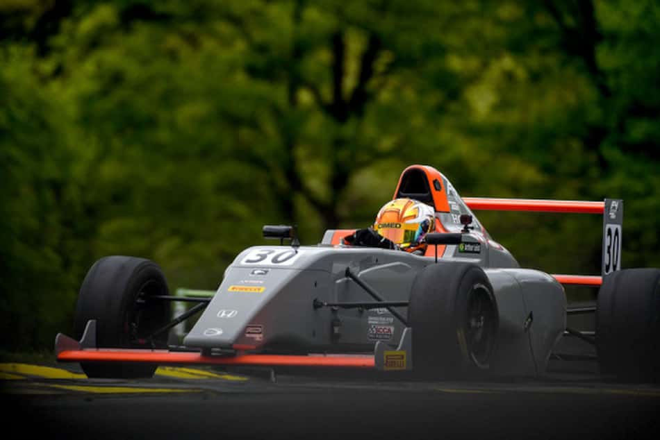 Arthur Leist é destaque nos treinos da F4 norte-americana com terceiro lugar em New Jersey
