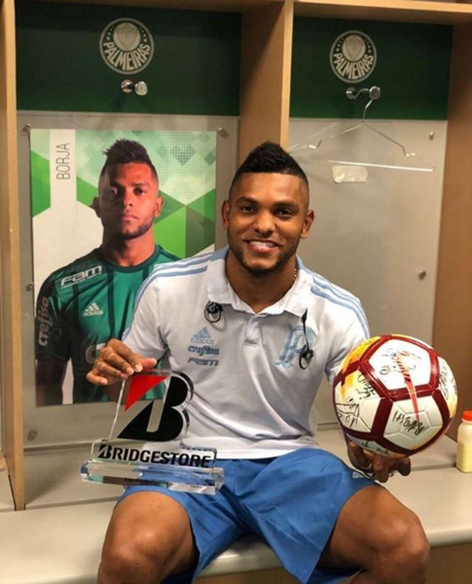 Em seu melhor momento, Borja 'se despede' do Palmeiras neste sábado
