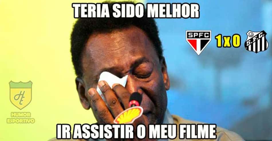 Os melhores memes da vitória do São Paulo diante do Santos