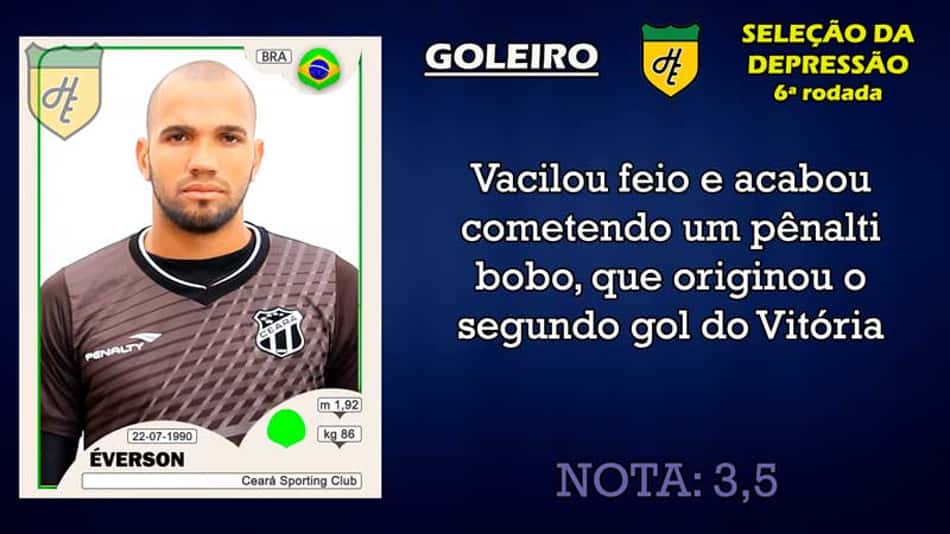Seleção da Depressão: os piores da 6ª rodada do Brasileirão