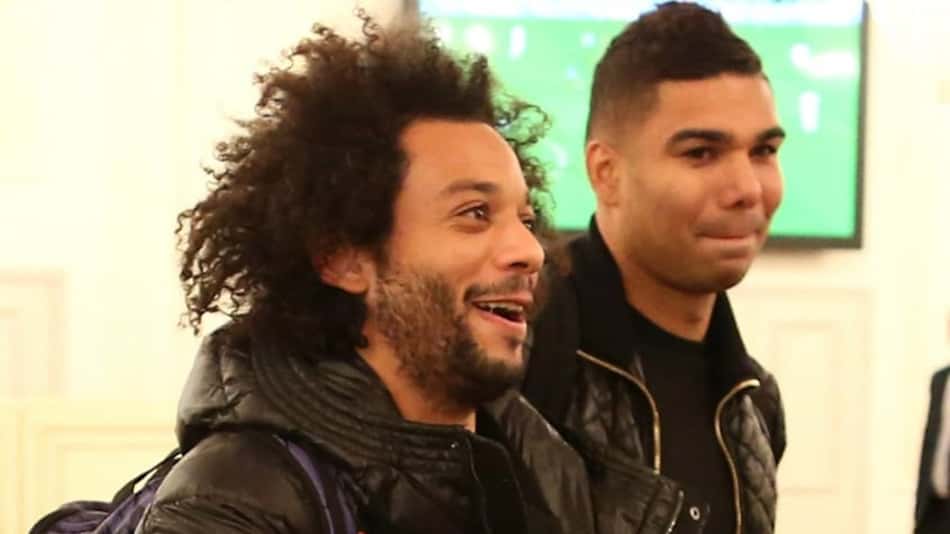 [VÍDEO]: Com Marcelo e Casemiro, Real Madrid treina forte em Data Fifa