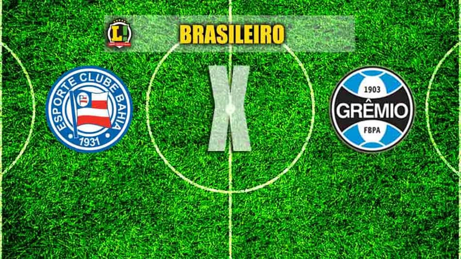 Em Salvador, Bahia e Grêmio jogam para se reabilitar no Brasileirão