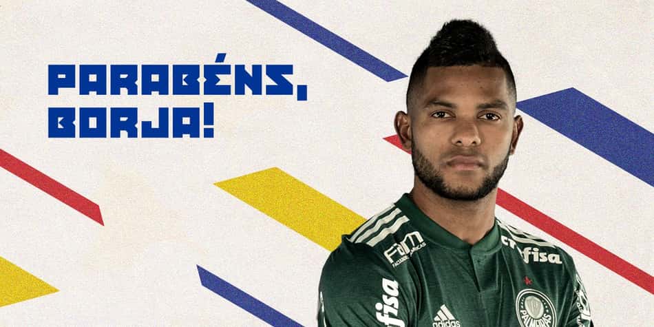 Borja é o 25º jogador do Palmeiras a disputar uma Copa; nove venceram