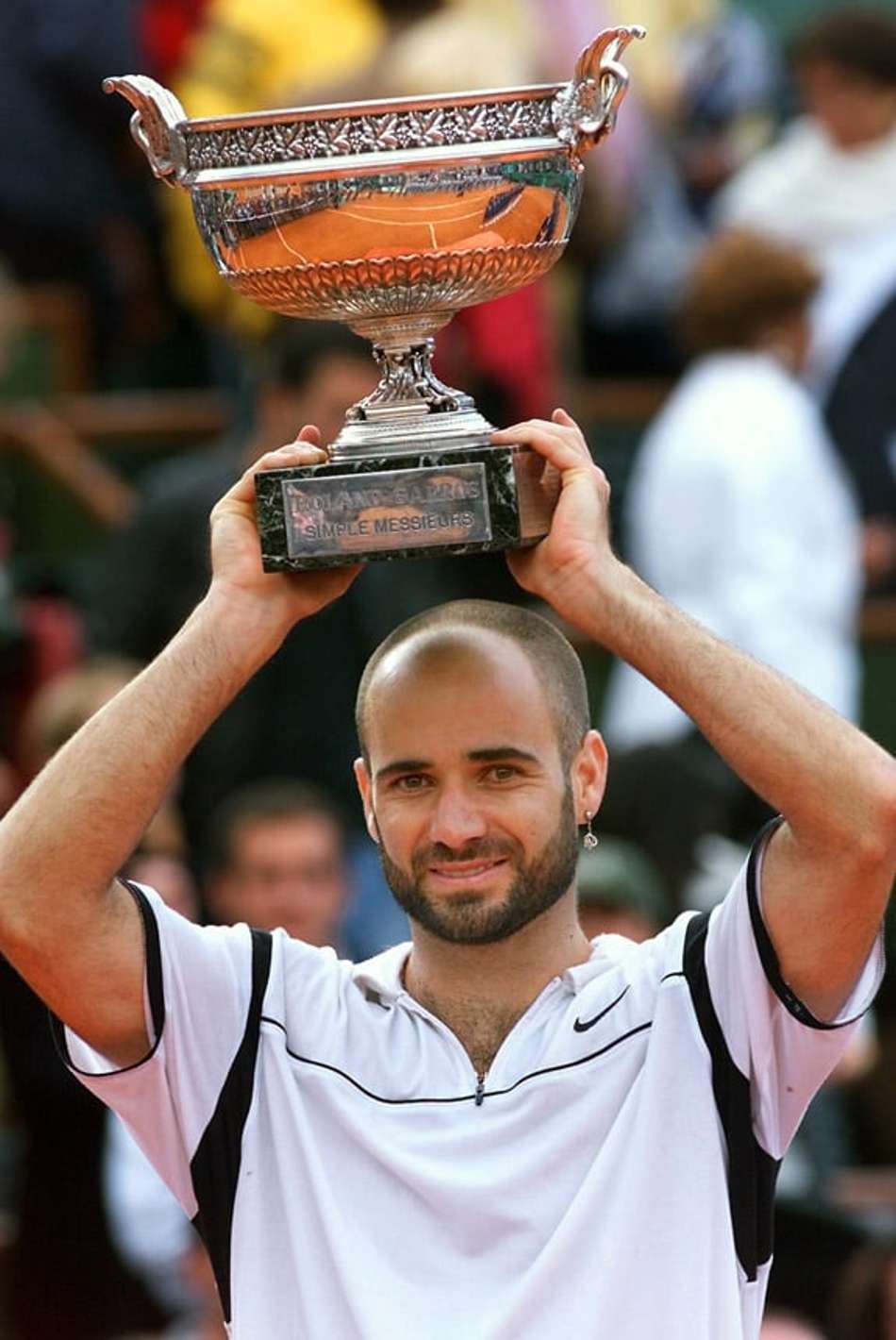 Mais uma lenda com apenas um título em Roland Garros: Andre Agassi ganhou apenas em 1999