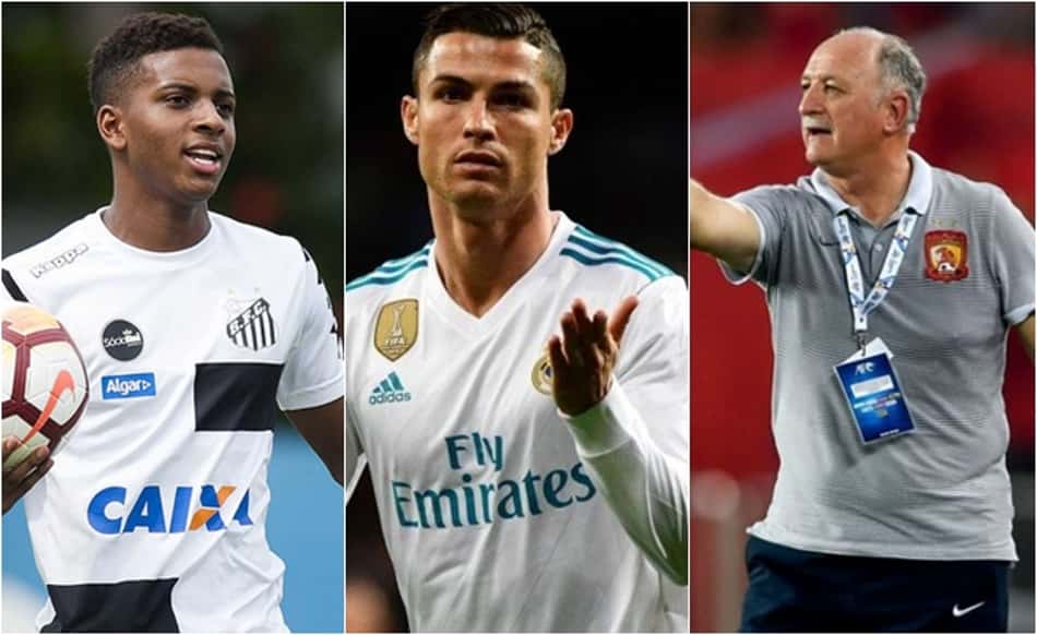 Rodrygo, Ronaldo, Felipão…. o resumo do vaivém desta quinta