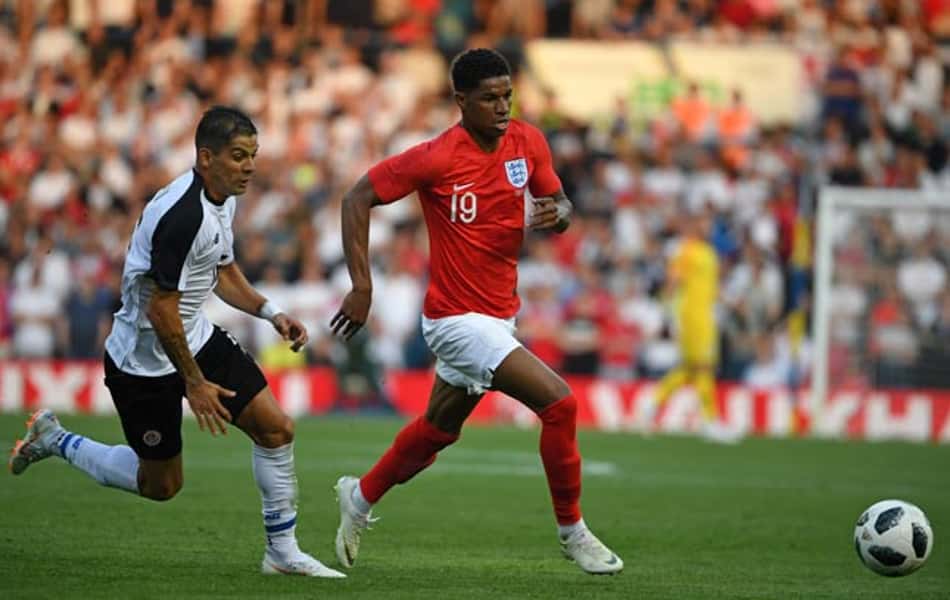 Rashford elogia Inglaterra e vê Messi como 'melhor de todos os tempos'