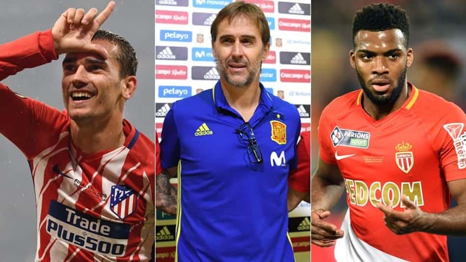 Lopetegui, Griezmann, Lemar… o resumo do vaivém desta terça-feira