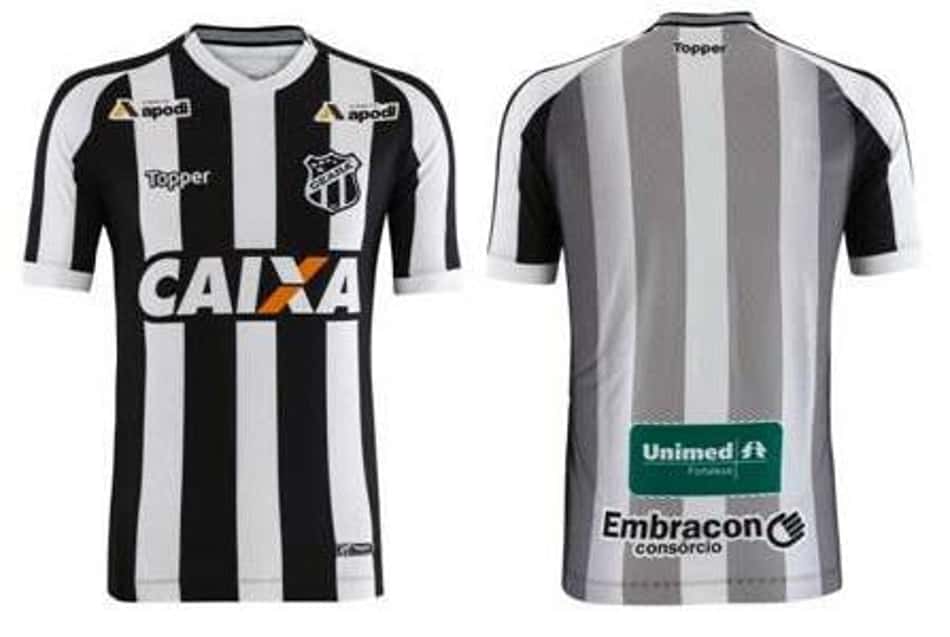 Ceará ganha novas camisas 1 e 2 para a temporada; veja imagens das peças