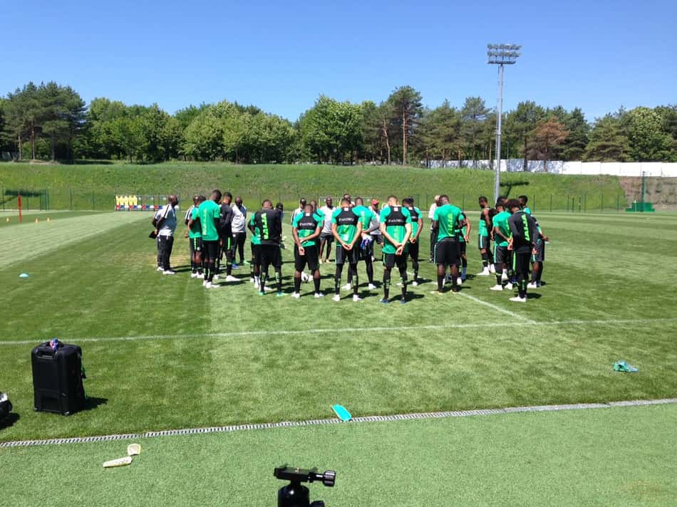 'Não viemos para assistir a Croácia jogar', diz técnico da Nigéria