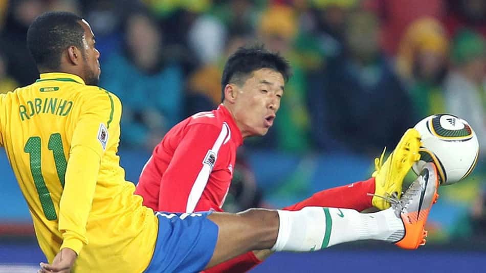 Brasil sempre venceu seleções asiáticas em Copas do Mundo