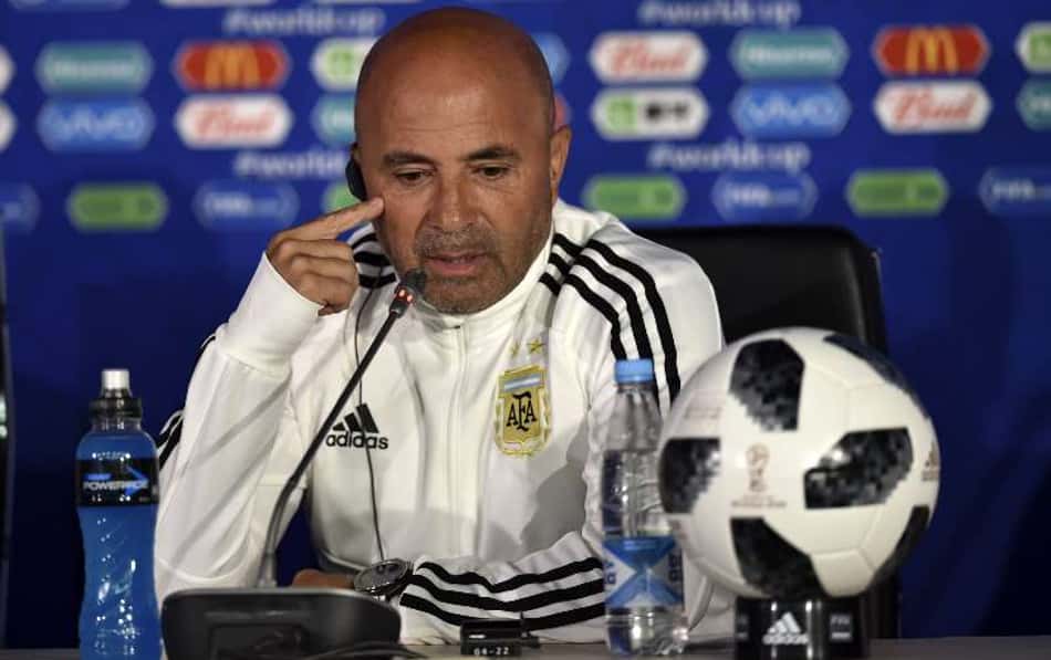 Sampaoli garante: 'Amanhã começa a arrancada da Argentina'
