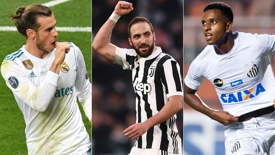 Bale, Higuaín, Rodrygo… Veja o que rolou no vaivém desta sexta-feira
