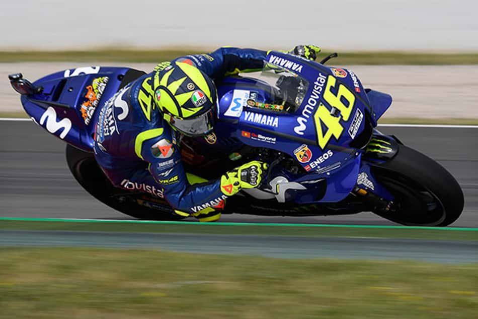 Novo motor da Yamaha não "fez muita diferença" para Valentino Rossi