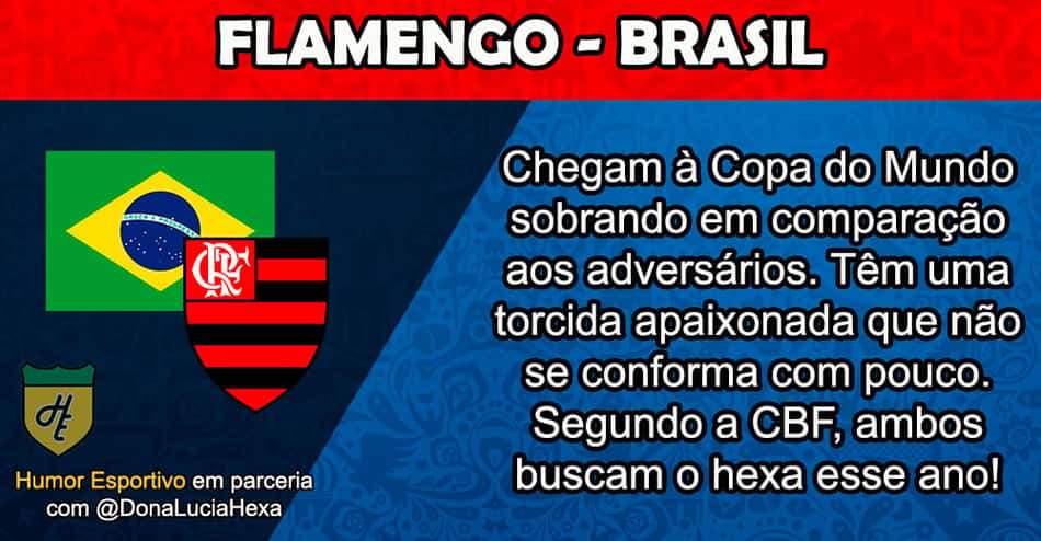 Quais seleções da Copa equivalem aos clubes do Brasileirão? Confira!