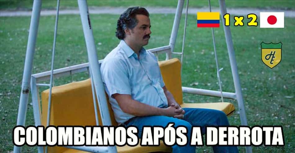 Escobar e Pikachu: os memes da vitória do Japão sobre a Colômbia