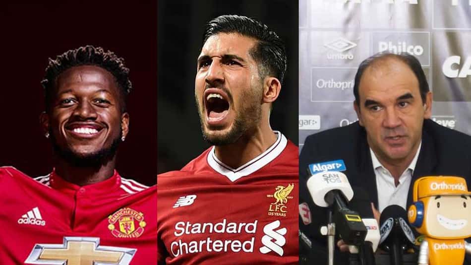 Fred, Emre Can, Ricardo Gomes… O que rolou no vaivém desta quinta