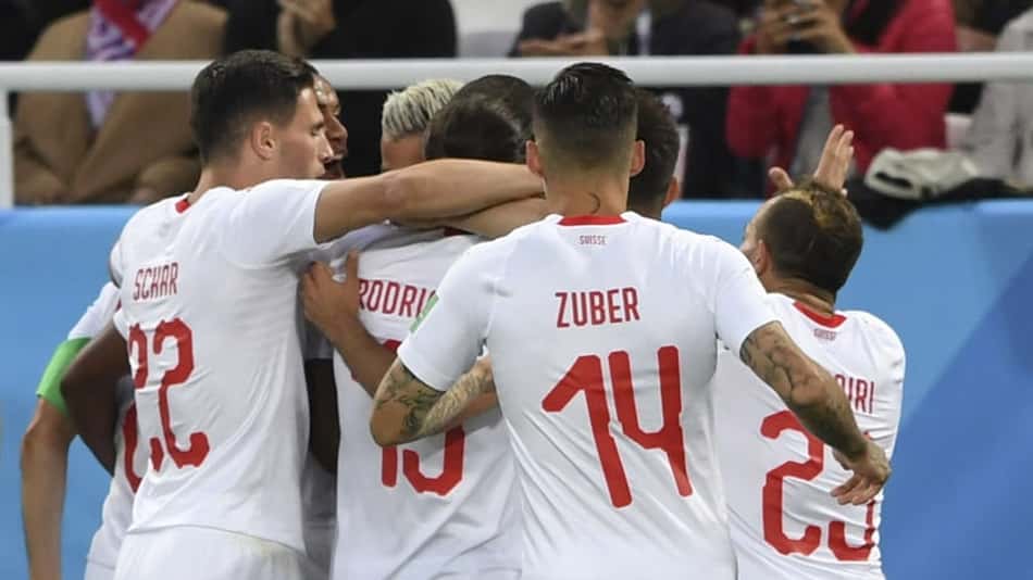 Suíça derrotou a Sérvia na primeira virada da Copa do Mundo 