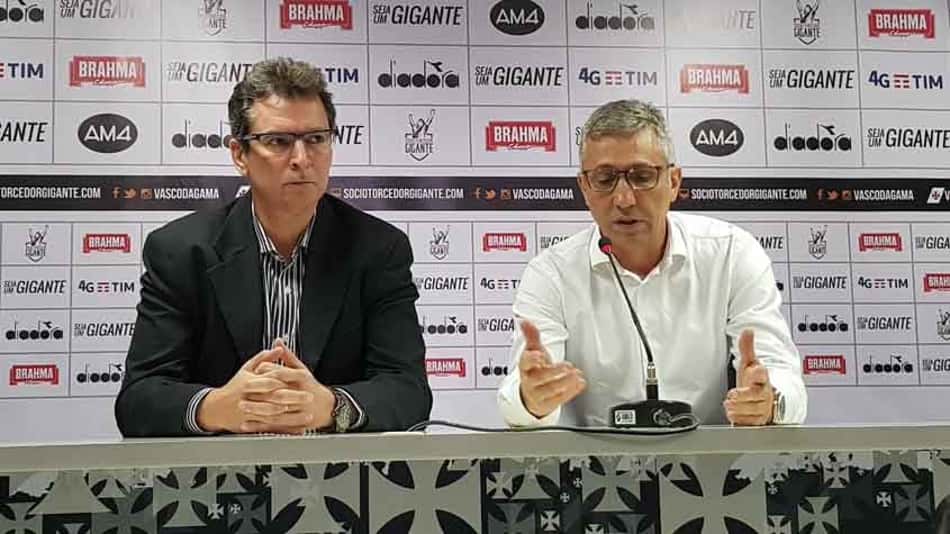 Apresentado, Alexandre Faria destaca austeridade por reforços no Vasco