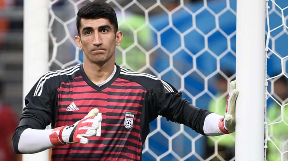 Alireza Beiranvand foi um dos destaqus do Irã na Copa do Mundo