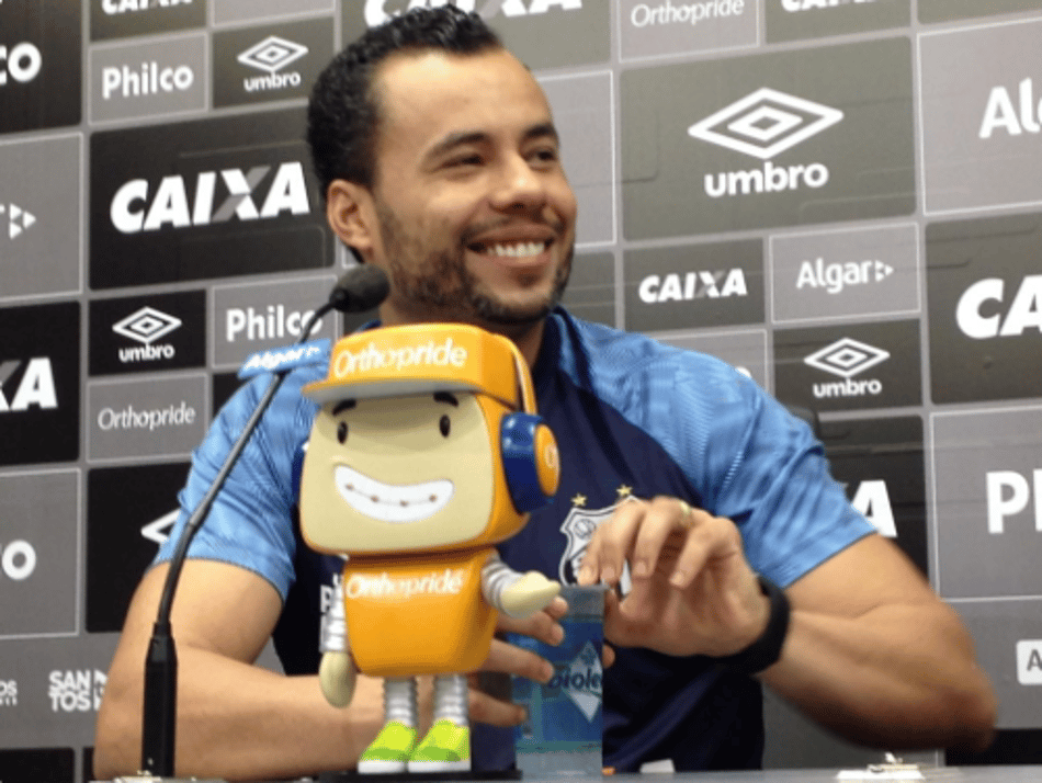 Jair Ventura em entrevista coletiva&nbsp;